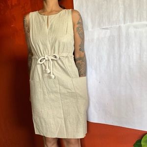 Anthropologie Maeve linen cotton dress size 0
